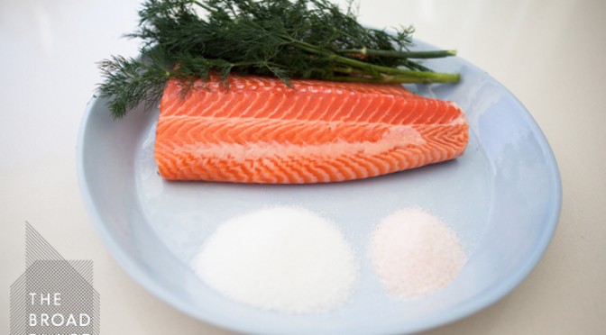 Recipe – Salmon Gravalax