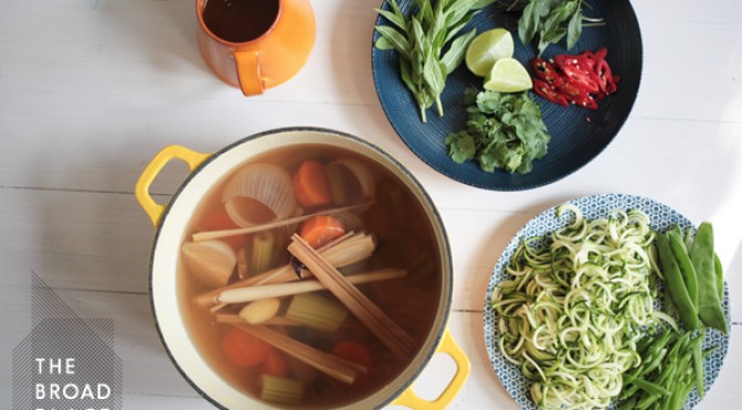 VEGETARIAN SPICED PHO by BROWN PAPER NUTRITION