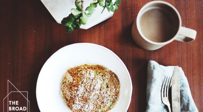 Recipe – Ayurvedic Green Mung Bean and Coconut Pancakes