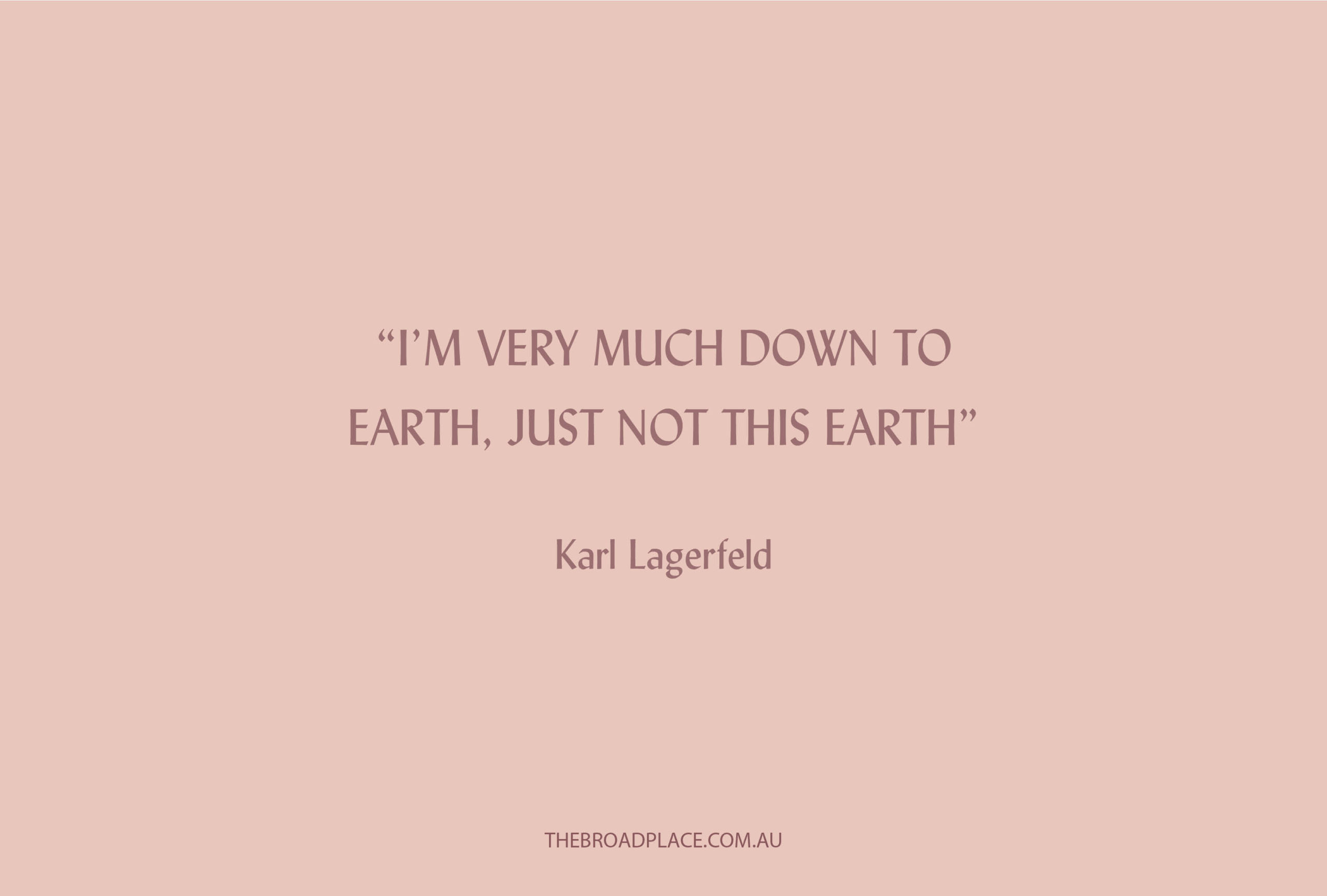 L E T T E R from Jac – Not Of This Earth